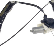 Dorman 748-508 Front Driver Side Power Window Motor and Regulator Assembly for Select Chrysler/Dodge/Ram Models