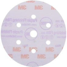 3M Hookit Purple Finishing Film Abrasive Disc 260L, 30768, 6 in, Dust Free, P1200, 50 discs per carton