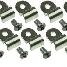 1/4" Stainless Steel 20pc Brake Line Clamp & Screw Street Rod Custom Dune Buggy (D-8-2 + D-8-3)