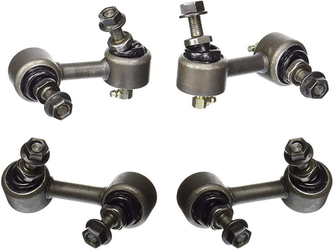 PartsW 4 Piece New Front & Rear Sway Bar Links for HONDA CIVIC 2006 2007 2008 2009 2010 2011