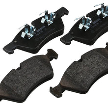 Bosch 0986494165 EuroLine Disc Brake Pad Set for Select Mercedes-Benz E350, E500, E550, GL320, GL350, GL450, GL550, ML320, ML350, ML450, ML500, ML550, R320, R350, R500 - FRONT