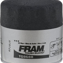 FRAM Ultra Synthetic Automotive Replacement Oil Filter, Designed for Synthetic Oil Changes Lasting up to 20k Miles, XG9688 with SureGrip (Pack of 1)