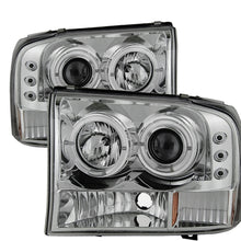 Spyder Auto 5010360 LED Halo Projector Headlights Chrome/Clear