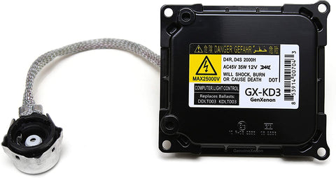 Replacement for Toyota and Lexus Xenon HID Ballast Headlight Control Unit Replaces KDLT003, DDLT003, 85967-53040, 85967-24010, 85967-52020 & Others