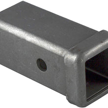 TOPTOW 64453 Trailer Hitch Receiver Tube Weld on Raw Steel for 2 Inches Hitch Receiver, 6 inch Length