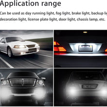 EEEKit Daytime Running Light, 9 LED DC 12V 4.5W Driving Daylight Fog Waterproof Dustproof Light with Adhesive Tape, 2 Pack, White