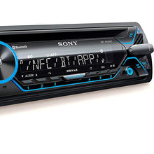 Sony MEX-N4200BT Single-Din in-Dash Built-in Bluetooth CD / MP3, AM/FM Front USB, Auxiliary, Pandora, Spotify, iHeartRadio, iPod / iPhone and Android Controls Car Stereo Receiver (Renewed)