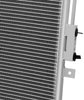 DNA Motoring OEM-CDS-4925 4925 Aluminum Air Conditioning A/C Condenser