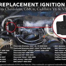 Ignition Coil - Replaces GM 10489421 and D577 - Fits Chevrolet, GMC, Cadillac V6 and V8 - Ignition Coil for 2000 Chevy Silverado and more