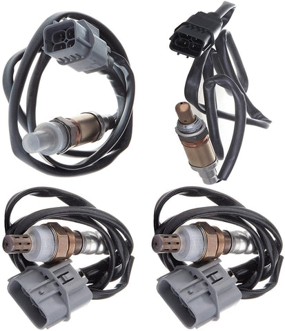 ECCPP Oxygen Sensor 234-4776 234-4328 234-3111 2 Upstream and 2 Downstream for 2001-2002 Infiniti I30 Base T Sedan 4-Door 3.0L 2001 Nissan Maxima GLE/GXE/SE/SE 3.0L