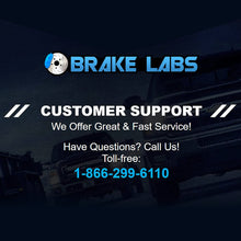 Full Kit Cross-Drilled Slotted Brake Rotors Kit and Ceramic Brake Pads BLCC.61114.02