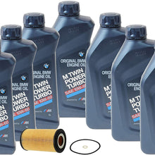 Genuine 10W-60 7 Liter Oil Change Kit For BMW E39 M5 S62 Engine 00-03