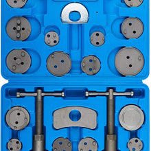 Orion Motor Tech 24pcs Heavy Duty Disc Brake Piston Caliper Compressor Rewind Tool Set and Wind Back Tool Kit for Brake Pad Replacement Reset, Fits Most American, European, Japanese Autos