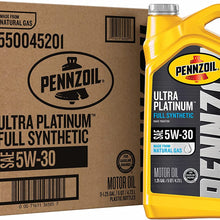 Pennzoil Ultra Platinum Full Synthetic 0W-20 Motor Oil (5-Quart, Single Pack)
