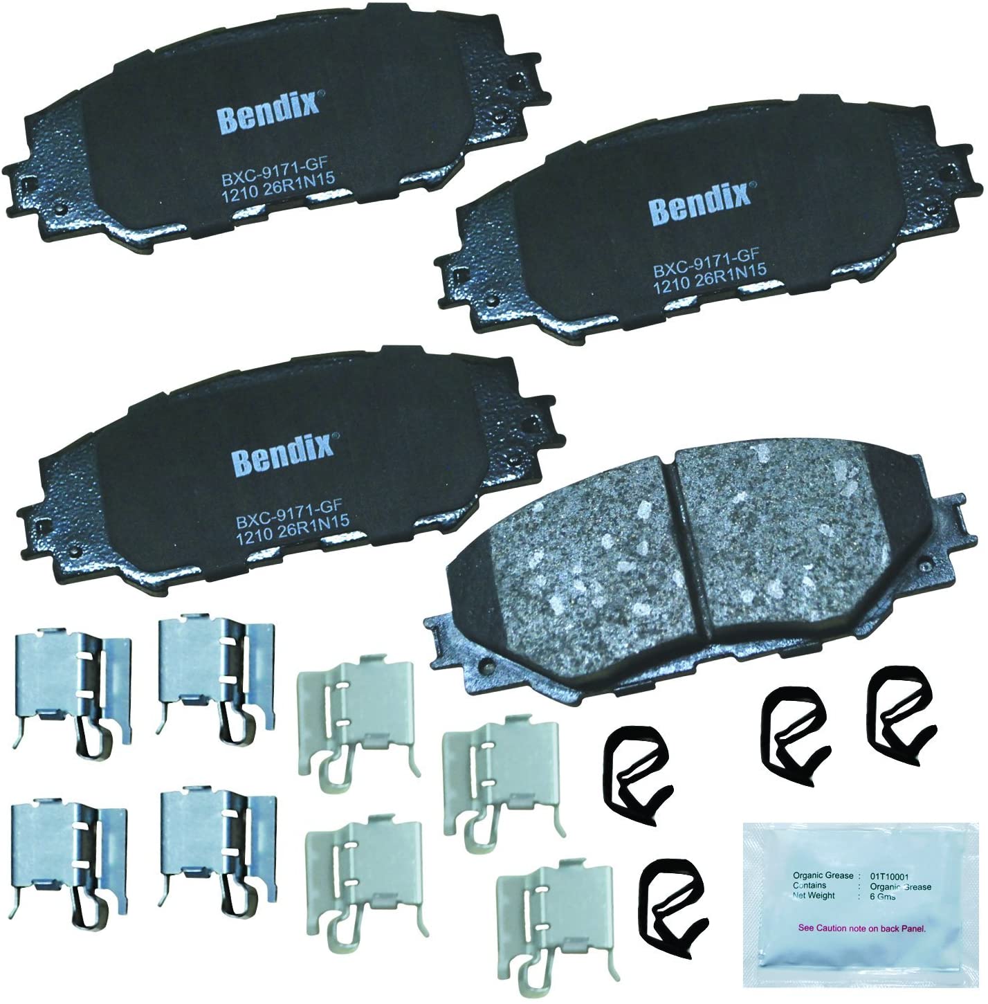 Bendix CFC1210 Premium Copper Free Ceramic Brake Pad