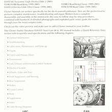 Clymer Repair Manual for Harley FLH FLT Twin Cam 88 99-05
