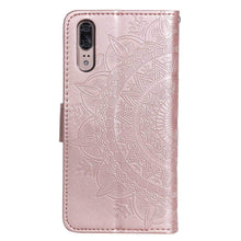 Huawei P20 Case, The Grafu Leather Case, Premium Wallet Case with [Card Slots] [Kickstand Function] Flip Notebook Cover for Huawei P20, Rose Gold