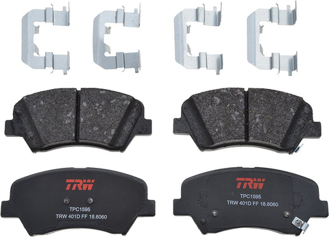 TRW TPC1595 Premium Ceramic Front Disc Brake Pad Set