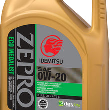 ZEPRO 30010096-95300C020 Eco Medalist 0W-20 Engine Oil (5 Quart), 160. Fluid_Ounces
