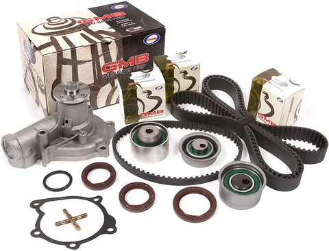 Evergreen TBK167WP2 Fits 95-99 Mitsubishi Eclipse Eagle Talon Turbo 2.0 4G63T Timing Belt Kit GMB Water Pump