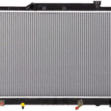 Lynol Cooling System Complete Aluminum Radiator Direct Replacement Compatible With 1997-2001 Camry 1999-2001 Solara L4 2.2L