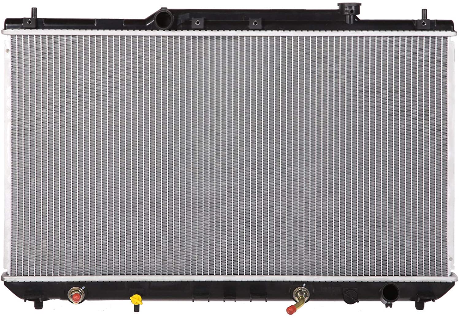 Lynol Cooling System Complete Aluminum Radiator Direct Replacement Compatible With 1997-2001 Camry 1999-2001 Solara L4 2.2L