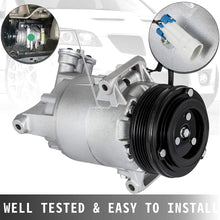 VEVOR CO 29088C 93168628 Universal Air Conditioner AC Compressor and Clutch for 2008-2009 Saturn Astra 1.8L 97280 98280