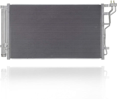 A-C Condenser - Cooling Direct For/Fit 17-17 Kia Cadenza - With Receiver & Dryer - 97606F6150