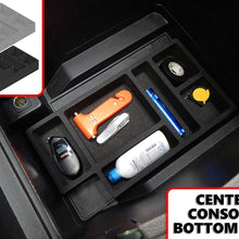 Red Hound Auto Center Console Organizer 2pc Stackable Set Organizational System Inserts Compatible with Ford F-150 2015 2016 2017 2018 2019 Full Console Black Anti-Rattle Made in USA
