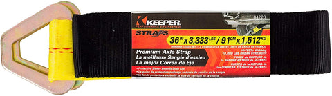 KEEPER 04228 36'' x 2'' Premium Axle Strap with D-Ring
