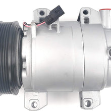 GEGOCOMP Remanufactured AC Compressor Compatible with Nissan Rouge 2008-2013 L4 2.5L CO490