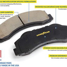 Goodyear Brakes GYD976, Truck & SUV Carbon-Ceramic Front Brake Pads