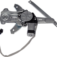 Dorman 751-216 Rear Driver Side Power Window Regulator and Motor Assembly for Select Nissan Models