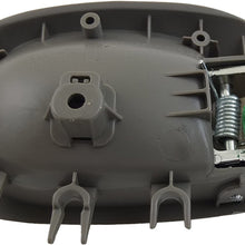 Dorman 93288 Front Passenger Side Interior Door Handle for Select Chrysler/Dodge Models, Gray and Chrome