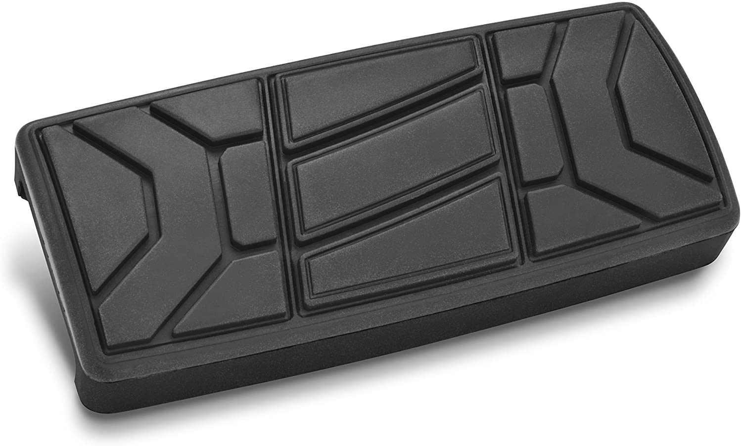 Show Chrome Accessories 41-179 Full Size Brake Pedal,BLACK/BLACK