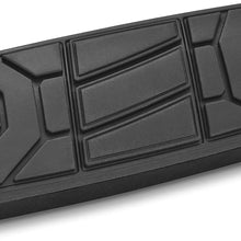 Show Chrome Accessories 41-179 Full Size Brake Pedal,BLACK/BLACK