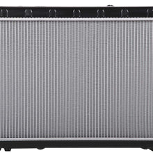 Lynol Cooling System Complete Aluminum Radiator Direct Replacement Compatible With 2002-2006 Nissan Altima 4 Cylinder 2.5L