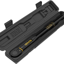 LEXIVON 3/8-Inch Drive Click Torque Wrench 10~80 Ft-Lb/13.6~108.5 Nm (LX-182)
