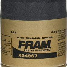 FRAM Extra Guard PH4967, 10K Mile Change Interval Spin-On Oil Filter, black