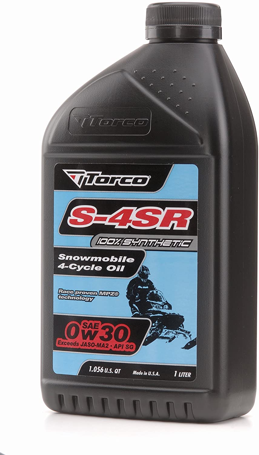Torco S650030C 0w30 Snowmobile Four Stroke Oil Bottle - 1 Liter Bottle, (Case of 12)