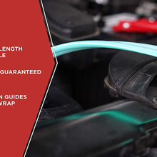 Road Power 84696616 6 Gauge, 16' Blue Booster Cables with Exclusive Road Glow Technology