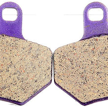 TUPARTS Front and Rear Brake Pads FA409 Fit for 2008-2017 Harley-Davidson Street Glide 2006-2007 Harley-Davidson Street Rod 2009-2013 Harley-Davidson Tri Glide