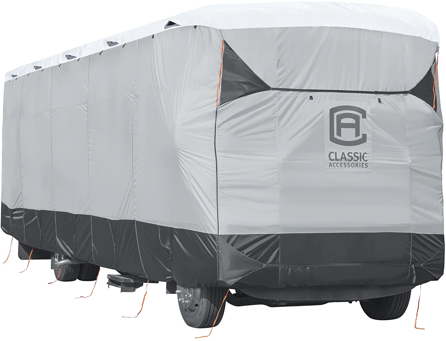 Classic Accessories Over Drive SkyShield Deluxe RV Class A Cover, Fits 24' - 28' RVs - Water Repellent RV Cover (80-369-101601-EX)