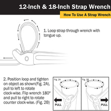 Titan 21315 12-Inch Strap Wrench