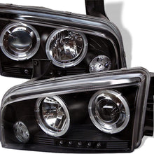 Spyder Auto 5009739 LED Halo Projector Headlights Black/Clear