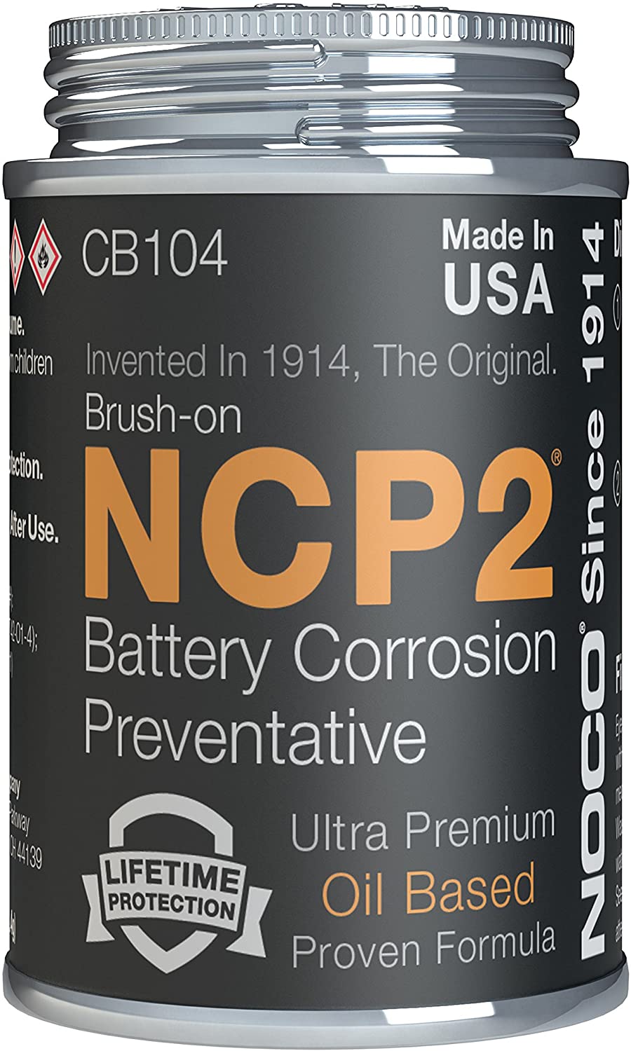 NOCO NCP2 CB104S 4 Oz Oil-Based Battery Corrosion Preventative Brush-On