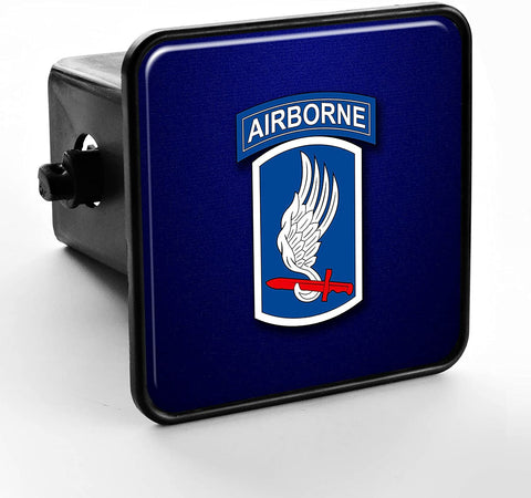 ExpressItBest Trailer Hitch Cover - US Army 173rd Airborne Brigade Combat - Sky Soldiers SS