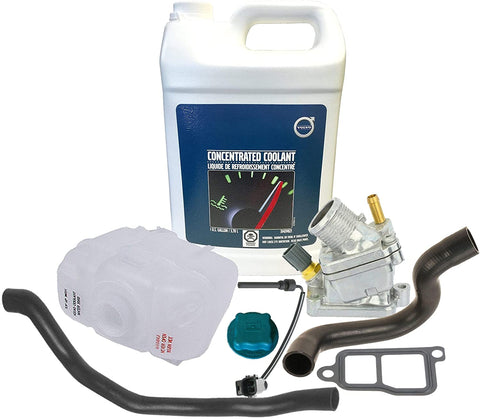 Genuine Cooling System Kit with Antifreeze Blue G48 for Volvo S60 V70 XC70