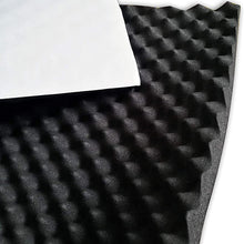 SOOMJ 20mmThick self-Adhesive Sound Proof Padding Soundproofing Foam Acoustic Eggcrate Design Car Heatproof Foam Deadener