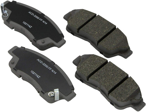 ACDelco 14D562CH Advantage Ceramic Front Disc Brake Pad Set